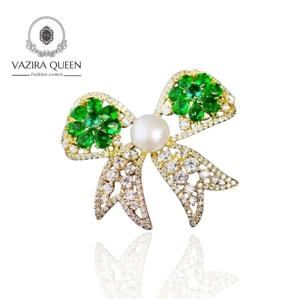 VQ Bowknot Brooch